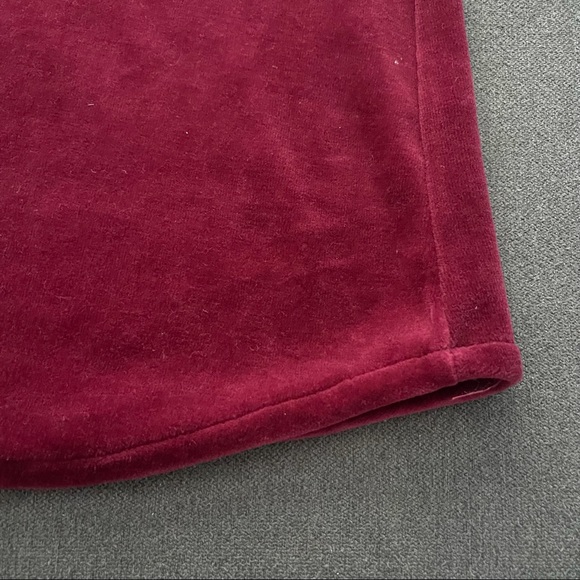 Appleseed’s women’s big velour shirt cherry button down shirt size Large - Picture 7 of 7